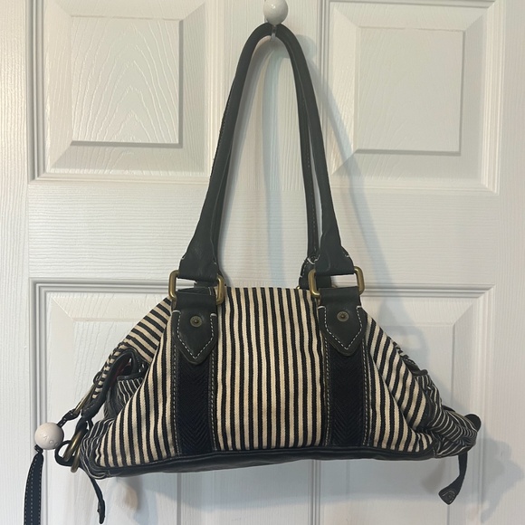 Vintage Marc by Marc Jacobs Striped Canvas Nautical bag - Picture 2 of 6